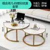 Mesa de centro, sala de estar, mesa redonda para uso doméstico, tampo de madeira, luxo leve, minimalista, moderna, novo modelo 2026, mesa de centro para sofá, mesa de varanda