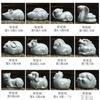 12 adornos de cerámica del zodiaco, pequeños adornos de porcelana, artesanías, té, mascota favorita, cerdo, caballo, oveja, decoraciones antiguas