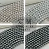 Colar de Pérolas Marca S, Gargantilha, Corrente para Clavícula, Pulseira, Bracelete, Feito sob Medida DIY Pérolas Akoya Grandes