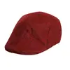 Sombrero tipo Bailey versión coreana para hombres de mediana edad y mayores, gorra de lino de verano, malla transpirable, gorra progresiva, pintor británico