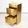Gabinete de Herramientas para Barbería, Estante de Almacenamiento Especial de Acero Inoxidable para Peluquería de Exportación, Gabinete de Herramientas de Doble Apertura