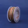 Fio de Algodão Tingido em Degradê Céu Estrelado 30m Estilo Xizang para Fazer Pulseiras, Tecelagem de Cordões e Materiais DIY