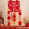 Set de Decoración para Habitación de Boda para Hombres y Mujeres, Habitación de Casa Nueva, Pared de Fondo para Dormitorio, Sala de Estar, Columna de Bola de Panal, Decoración de Boda