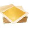 Papel de Hoja de Oro Puro 24K Hoja de Oro 98% Puro Templo Estatua de Buda Casa de Jardín Pintura Dorada Papel de Hoja de Oro