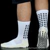 Calcetines de fútbol clásicos de media caña Calcetines de Dios para hombre y mujer Toalla gruesa Antideslizantes Calcetines de fútbol Película de fricción cuadrada