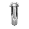 Pre-Filtro de Acero Inoxidable 304 Industrial de Alto Flujo con Retrolavado Tubería Purificador de Agua Pre-Filtro