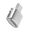 Mini lector de tarjetas TF conveniente compacto Adaptador para teléfono móvil Apple 15/16 Tipo-C para conversión de computadora