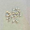 Internet celebridade pontiagudo diamante unhas joias coloridas piscando gota de água especial em forma de mágica cor decorações de unhas DIY strass atacado