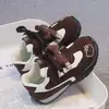 Zapatos para Niñas 2026 Otoño Nuevo Estilo Superficie de Cuero Infantil Estampado de Leopardo Zapatos Argan Moda para Niñas Zapatos Deportivos para Correr Venta Caliente