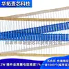 Resistor de filme metálico de precisão de 2 watts 10R 11R 12R 13R ohm 1% de inserção reta com trança de anel de cinco cores