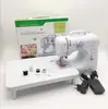 Nova máquina de costura Amazon doméstica elétrica pequena 505, máquina de costura automática atualizada com trava de borda em estoque