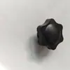 Manípulo Elevado Preto Botão de Fio Interno M8M10