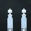 5ml Solución Salina Cosmética Cloruro de Sodio Líquido Limpiador Botella Tubo Suave Soplado Botella de Plástico para Reactivos Productos de Belleza