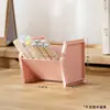 Caixa Organizadora Inclinada Empilhável para Canetas Organizador de Papelaria para Mesa de Estudante Porta-Canetas para Mesa de Escritório Porta-Canetas Marcadoras