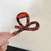 Pinza para el pelo casual medio recogida, Pinza para el pelo de alta gama, Pinza de lazo de tamaño mediano, Pinza de tiburón francesa versátil, Adorno para la cabeza elegante