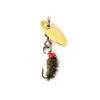Semilla de melón compuesta biónica modificada con micro-objeto, lentejuelas giratorias, suit de anzuelo de mosca, señuelo boca de caballo rophe, cebo falso de barra blanca