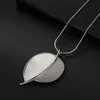Collar largo joyería transfronteriza explosiones de Amazon en forma de corazón europeo y americano metal exagerado joyería de comercio exterior cadena para suéter de mujer