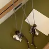 Nuevo Collar con Colgante de Gota de Agua Sensación de Alta Gama Lujo Ligero Cadena de Suéter de Nicho Estilo Largo Colgante en el Cuello Moda Versátil Accesorios de Collar Venta al por Mayor
