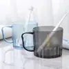 Vaso para Enjuague Bucal para Uso en Casa, Vaso Sencillo para Cepillado de Dientes, Vaso para Lavarse para Niños y Parejas, Set Portátil, Portacepillos de Dientes Creativo