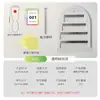 Amostrador de Cores para Nail Art Magnético em Forma de Arco Transfronteiriço com Padrão de Árvore, Pontas de Unha para Teste de Cor Destacáveis, Placa de Exibição em Acrílico, Estilos de Esmalte em Gel