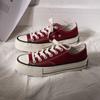 Zapatos de Lona con Suela Gruesa para Mujer, que Aumentan la Altura, Nuevos 2026 Estilo Coreano Versátiles para Estudiantes, Tenis Blancos para Otoño e Invierno, Zapatos Bajos de Moda