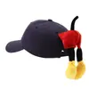 Boné Criativo Fofo de Desenho Animado com Bumbum Primavera e Verão Chapéu de Sol para Viagem Versátil Boné Bico de Pato Atacado