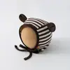 Toucas para Bebê para Primavera e Outono, Estilo Fino para Recém-nascidos Meninos, Touca de Proteção para Moleira, Touca de Proteção para Orelhas de Inverno, Touca de Puxar para Exterior, Touca Fetal