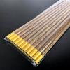 Chinos sin pintura ni cera palillos de madera de ala de pollo para el hogar madera maciza sándalo rojo 10 pares de palillos de caoba venta al por mayor de puesto