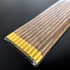 Laca Chinesa Cera Madeira Asa de Frango Tampo Redondo Hashis Fu Doméstico Madeira Maciça Sândalo Vermelho Artesanato em Metal Alto Valor de Aparência Atacado