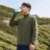 Forro de Lã Quente Masculino para Jaqueta Corta-vento Outono/Inverno 2026 Novo Gola Alta Cardigã Casual Versátil Roupa Externa