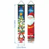 Pareados Navideños Nuevos Transfronterizos Decoraciones para Fiestas Navideñas Tela de Fondo Navideño Banderines de Escenario Banderines Colgantes Personalización de Pareados