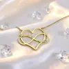 Colar DIY Coração Personalizado Aço Inoxidável Europeu e Americano Novo Produto Colar Criativo Personalizado com Nome Design Multi-Estilo