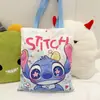 Bolsa de Lona de Alto Valor Gran Capacidad Linda Caricatura Estrella Bebé Estudiante Bolsa de Hombro para Libros Bolsa de Compras Portátil para Mujeres