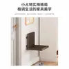 Banqueta Plegable para Cambiarse los Zapatos para Entrada, Silla Pequeña de Pared para Ponerse los Zapatos, Silla para Entrada, Taburete para Baño, Madera Maciza para Apartamentos Pequeños