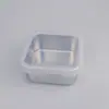 Caja pequeña de acero inoxidable 304, caja para arroz integral, caja de almacenamiento para refrigerador doméstico, caja de almacenamiento sellada para congelador, caja para salsa