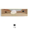 Pintura Decorativa Artística Micro-Estampada Wabi-Sabi Estética Minimalista Rojo-Marrón Abstracto Arte para Cabecera de Dormitorio Mural Arte de Pared Nórdico