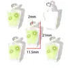 Lindo accesorio de resina miniatura realista taza de fruta colgante DIY para bolsa llavero de teléfono adorno W790