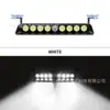 Nuevo punto culminante S3 8LED luz de flash de ventosa de bloque frontal LED para coche luz de pala luz de apertura luz estroboscópica