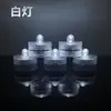 Lâmpada de vela LED redonda à prova d'água lâmpada de vela submersível colorida lâmpada de aquário lâmpada de mergulho para aquário adereços de caixa de blocos de construção
