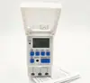 Interruptor Temporizador para Riel DIN AHC15 220V Mini Temporizador Electrónico de Ciclo, Memoria de Apagado, Encendido/Apagado Automático para Alumbrado Público