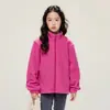 Ropa para niños Princess Yuanyuan, chaqueta cortavientos tres en uno para niñas, nuevo modelo otoño e invierno 2026, top engrosado para niñas mayores