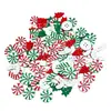 Botones de Madera de Navidad, Dulces, Bastones de Caramelo, Botones de Árbol de Navidad, Accesorios Hechos a Mano, Decoraciones Navideñas, Accesorios para Ropa