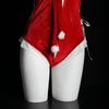 Lemon Story Conejita Sexy Ropa Interior Sexy Rojo Tentación de Año Nuevo Ropa de Navidad Pasión en la Cama Uniforme Traje