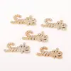 Placa Floral de Plástico com Pedras Strass Pérolas Geométricas Fivela de Diamante Torre Amor Laço Sapatos com Buracos Acessórios para Roupas Acessórios de Cabeça