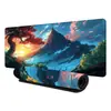 Mouse Pad E-Sports Grande Popular da Amazon Cenário de Desenho Animado Pad de Mesa Funcional Mouse Pad Publicitário Personalizado
