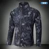 Chaqueta Softshell Camuflaje Comandante para Hombre Chaqueta Táctica de Forro Polar Engrosado Impermeable Cortavientos Ropa de Trabajo para Montañismo al Aire Libre