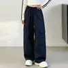 Macacão estilo coreano para meninas, nova coleção outono 2026, calça estilosa para crianças maiores, para usar na primavera e no outono, calça solta e casual para crianças