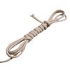 Cuerda de algodón de núcleo sólido de núcleo blanco fabricantes de cuerda de algodón cinturón de bolsa de algodón etiqueta de cintura blanqueada cordón para gorra núcleo de cordón de algodón