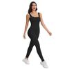 Pantalones Deportivos de Yoga en Stock, Fitness de Secado Rápido Transpirable Tejido sin Costuras Pilates Glúteos de Melocotón Adelgazante Mono