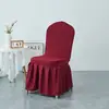 Funda Gruesa Nueva para Silla de Hotel Silla de Comedor para el Hogar Silla Curva Funda para Asiento Funda Universal para Taburete